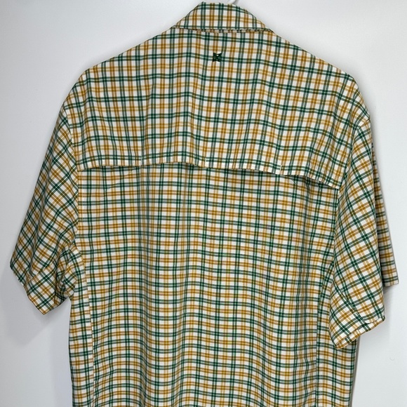 Vertx Short Sleeve Plaid Button Up Shirt - Large - Picture 4 of 4